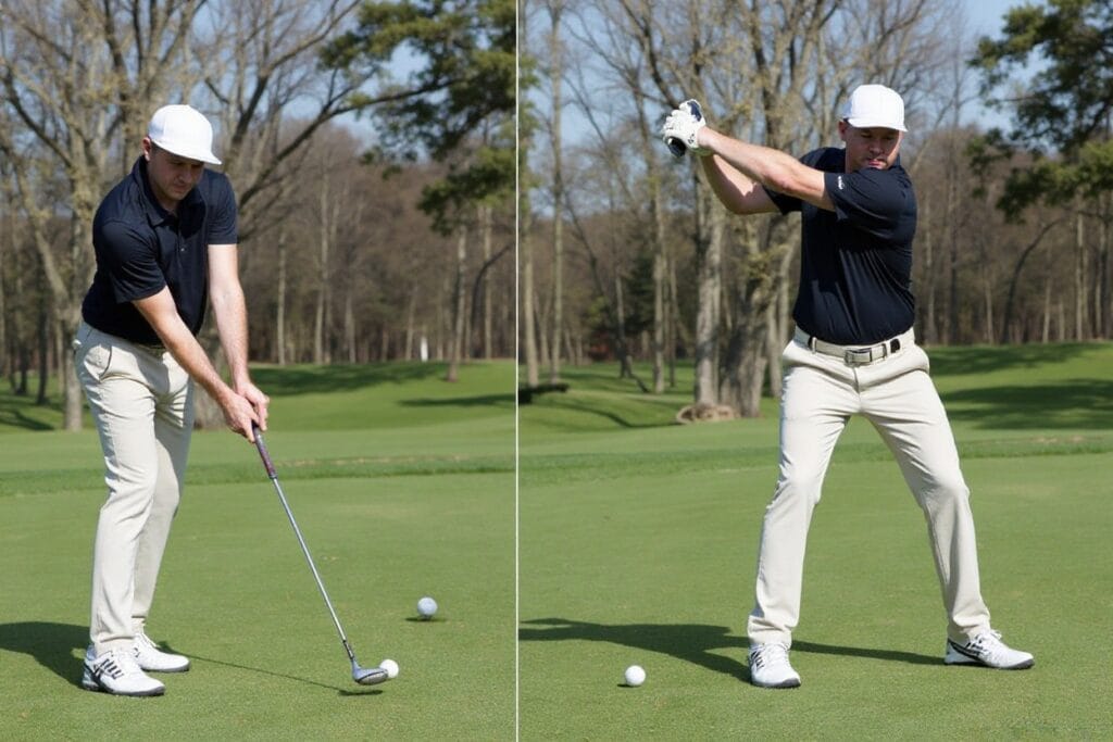Arm Positioning in Golf