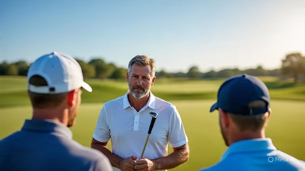 Golfer Creating Accountability Partners