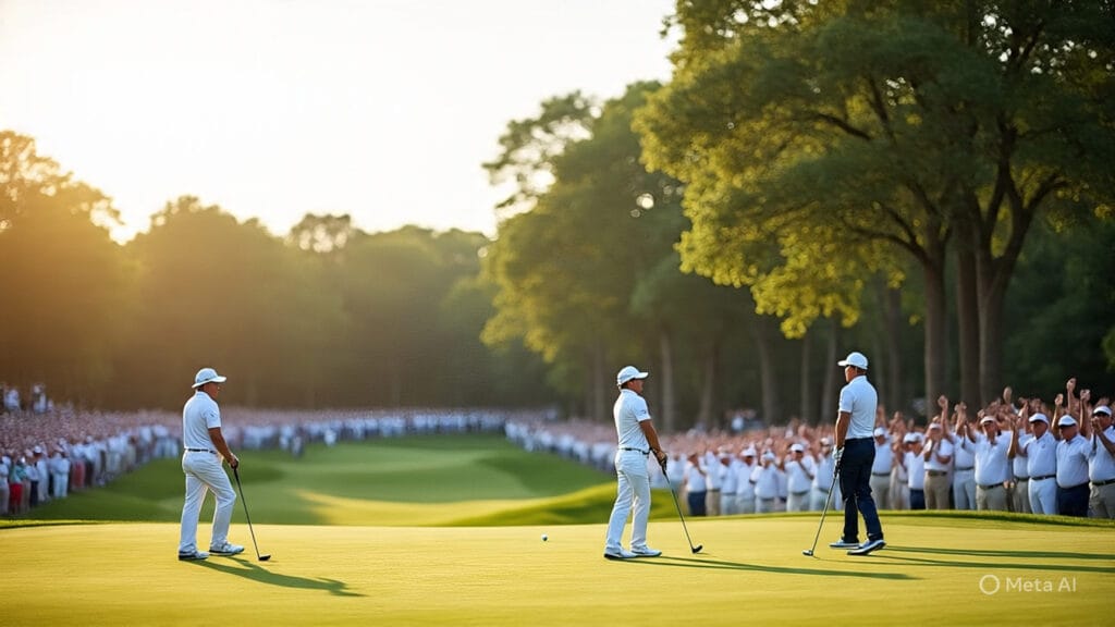 Golfers in a Tournament of Champions