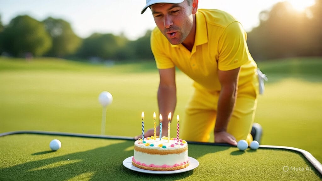 Golfer Bringing it all Together