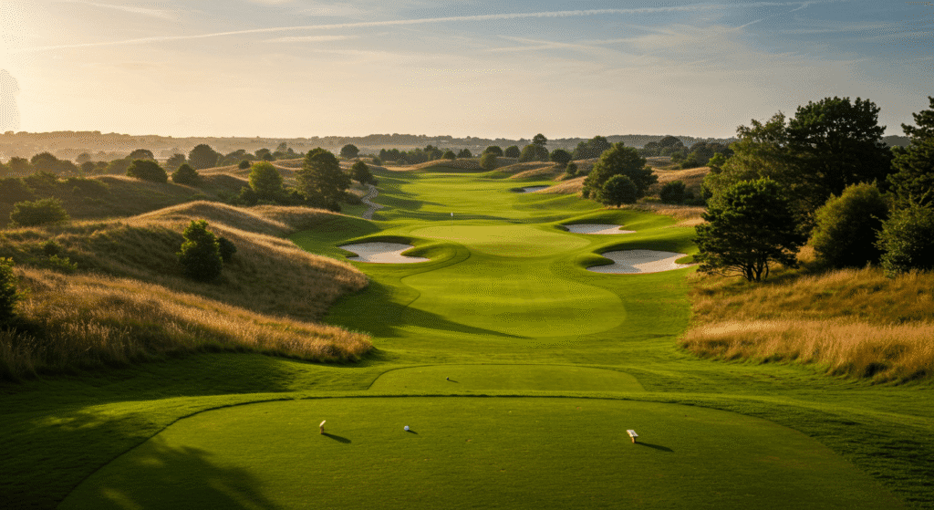 Playing The Short Game - challenging golf hole