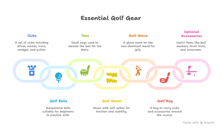 Infographic on Selecting the Right Golf Equipment