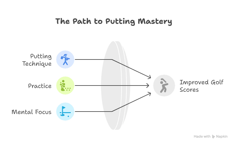 Visual Diagram of Mastering the Art of Putting