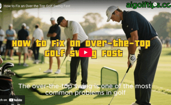 How to Fix an Over the Top Golf Swing Fast