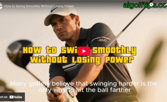 How to Swing Smoothly Without Losing Power