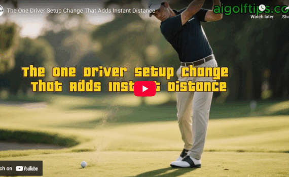 The One Driver Setup Change That Adds Instant Distance
