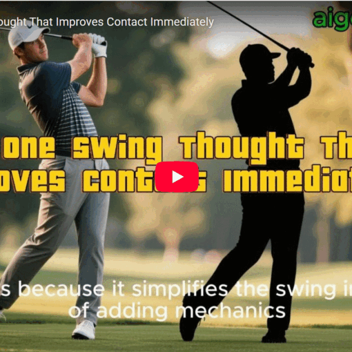 The One Swing Thought That Improves Contact Immediately