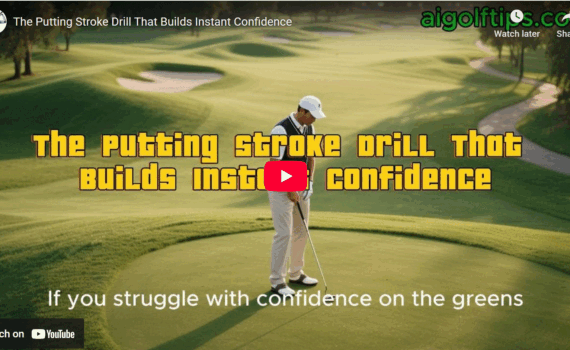 The Putting Stroke Drill That Builds Instant Confidence