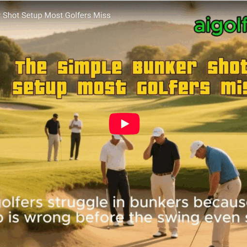 The Simple Bunker Shot Setup Most Golfers Miss