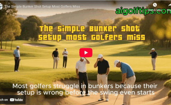 The Simple Bunker Shot Setup Most Golfers Miss