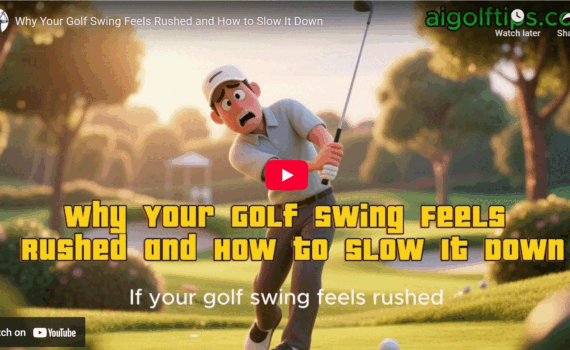 Why Your Golf Swing Feels Rushed and How to Slow It Down